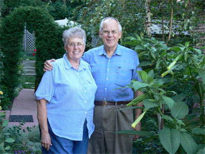 Mom and Dad, Eleanor & Lloyd McDonald say goodbye 