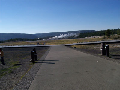Boardwalk to Old Faithful