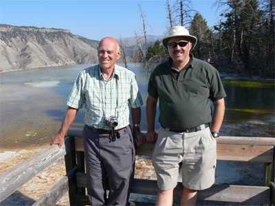 Ronald & John at Canary Hots Springs