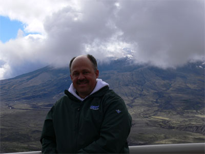John at Mt. Helens 