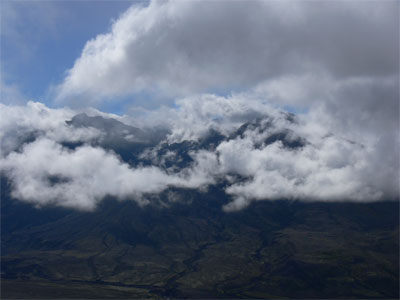 View of Mt. St. Helens 