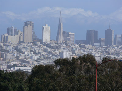 The San Fransisco skyline
