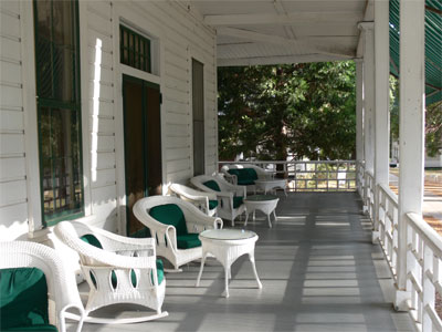 Huge verandas were the style 