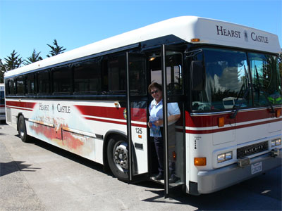 Our frienldly bus driver - yes, they are unionized