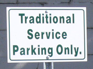 There are two services at COD: one Traditional and one contemporary 