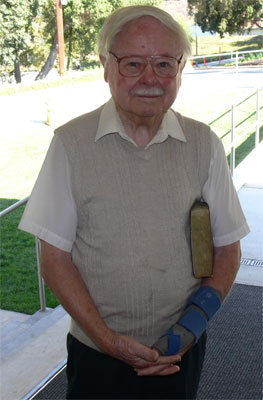 This gentleman told me about sitting under Dr. McGee's ministry at COD for many years and how much he loved him. 