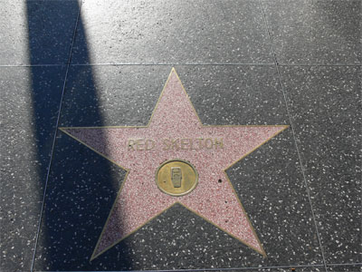 Red Skelton's star - Radio logo 