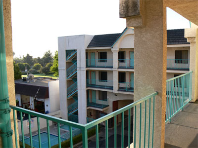 Westway Inn-Passadena, California, where we stayed 