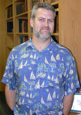 Michael Cordick, the script writter for all Thru the Bible announcements. Michael also conducted our tour. 