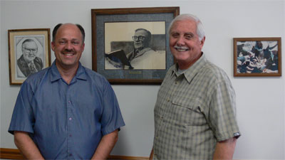 John with TTB President, Leo Kastle 