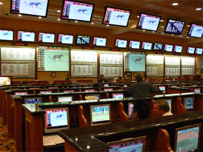 Off-track horse racing. Dozens of ways to go broke.